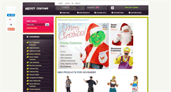 Desktop Screenshot of aboutcostume.com